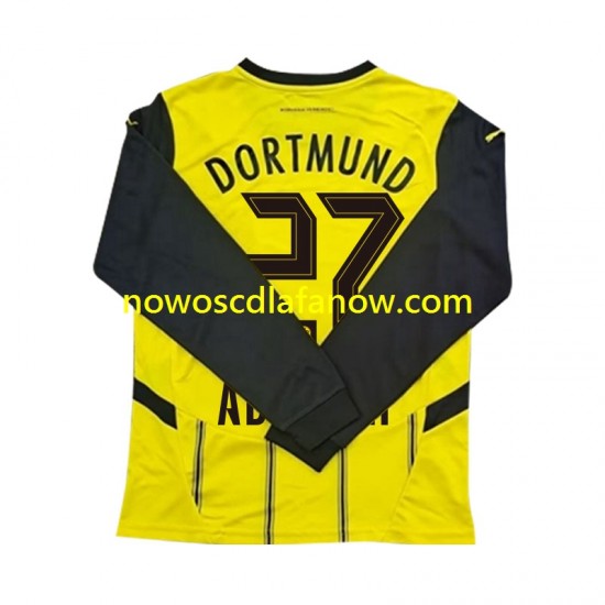 Koszulka Borussia Dortmund Karim Adeyemi 27 Męska Domowy Komplet 2024-2025 Długie Rękawy