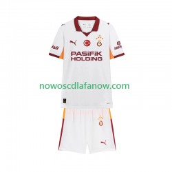 Koszulka Galatasaray Dziecięca Wyjazdowy Komplet 2025-2026 Krótkie Rękawy