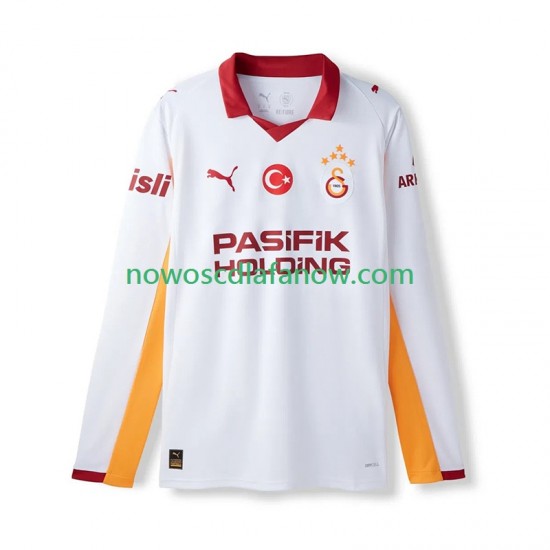 Koszulka Galatasaray Męska Wyjazdowy Komplet 2025-2026 Długie Rękawy