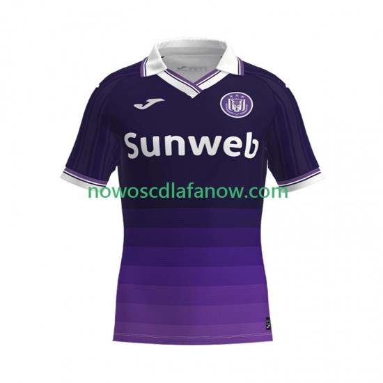 Koszulka RSC Anderlecht Męska Domowy Komplet 2025-2026 Krótkie Rękawy