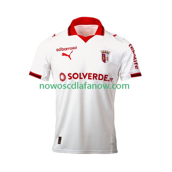 Koszulka SC Braga Męska Trzeci Komplet 2025-2026 Krótkie Rękawy