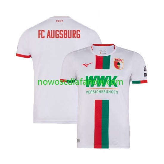 Koszulka FC Augsburg Męska Domowy Komplet 2023-2024 Krótkie Rękawy