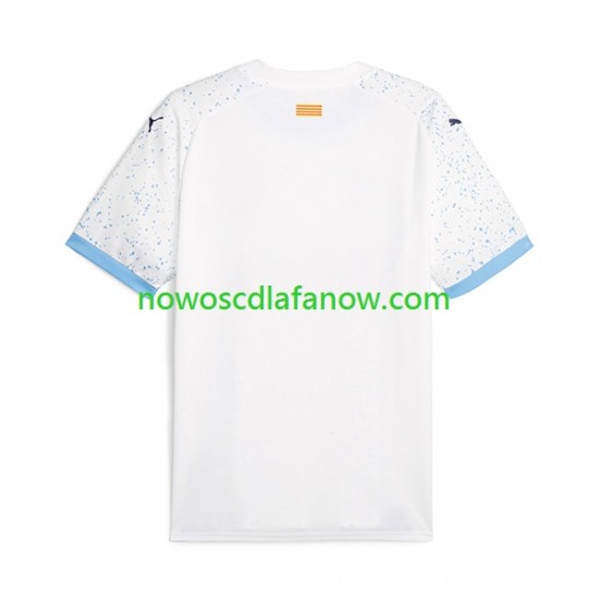 Koszulka Girona Męska Wyjazdowy Komplet 2023-2024 Krótkie Rękawy