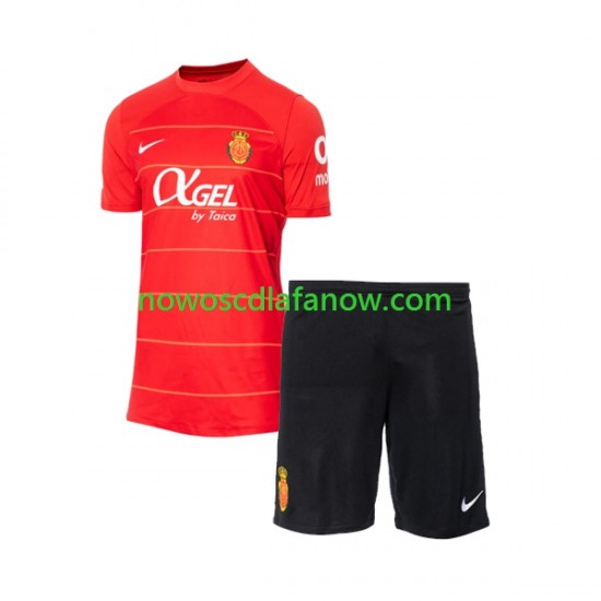 Koszulka RCD Mallorca Dziecięca Domowy Komplet 2023-2024 Krótkie Rękawy