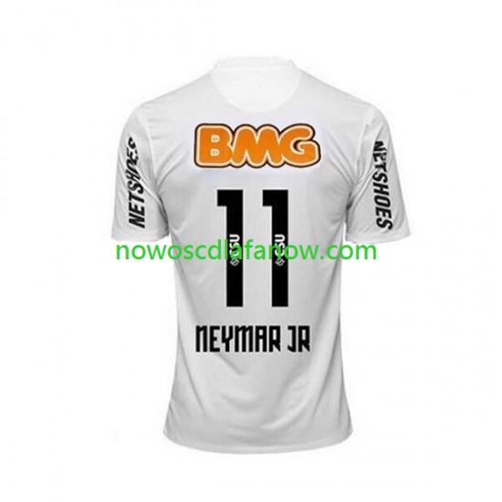 Koszulka Santos FC Neymar JR 11 -2012 Retro Męska Domowy Komplet 2011 Krótkie Rękawy