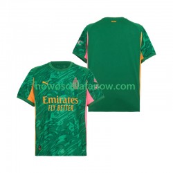 Koszulka AC Milan Bramkarskie Męska Wyjazdowy Komplet 2025-2026 Krótkie Rękawy