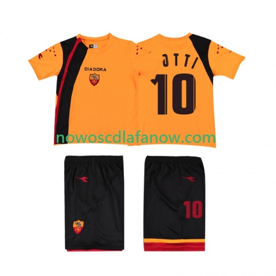 Koszulka AS Roma TOTTI 10 2005- Retro Dziecięca Domowy Komplet 2006 Krótkie Rękawy