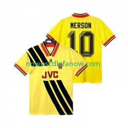 Koszulka Arsenal MERSON 10 1993 Retro Męska Wyjazdowy Komplet 1994 Krótkie Rękawy
