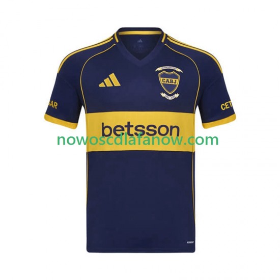 Koszulka CA Boca Juniors Męska Domowy Komplet 2025-2026 Krótkie Rękawy