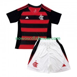Koszulka CR Flamengo Dziecięca Domowy Komplet 2025-2026 Krótkie Rękawy