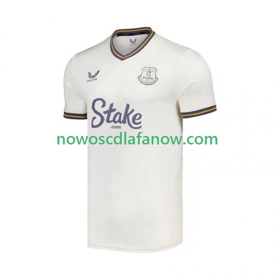 Koszulka Everton Męska Trzeci Komplet 2024-2025 Krótkie Rękawy