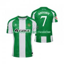 Koszulka Real Betis Antony 7 Męska Domowy Komplet 2025-2026 Krótkie Rękawy