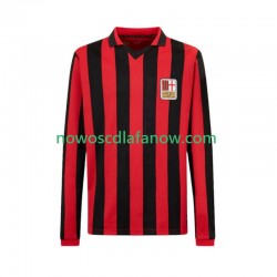 Koszulka AC Milan 125th Anniversary Męska Domowy Komplet 2024-2025 Długie Rękawy