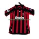 Koszulka AC Milan KAKA 8 2007 Retro Męska Domowy Komplet 2006 Krótkie Rękawy