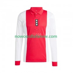 Koszulka AFC Ajax Anniversary Męska Domowy Komplet 2024-2025 Długie Rękawy