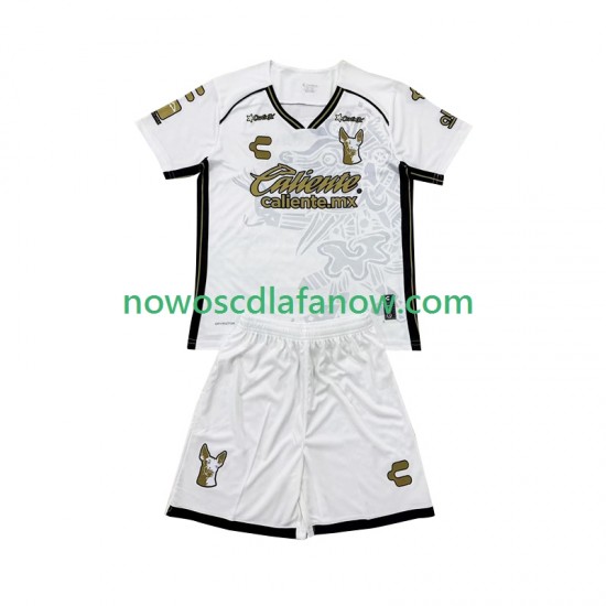 Koszulka Club Tijuana Dziecięca Wyjazdowy Komplet 2024-2025 Krótkie Rękawy