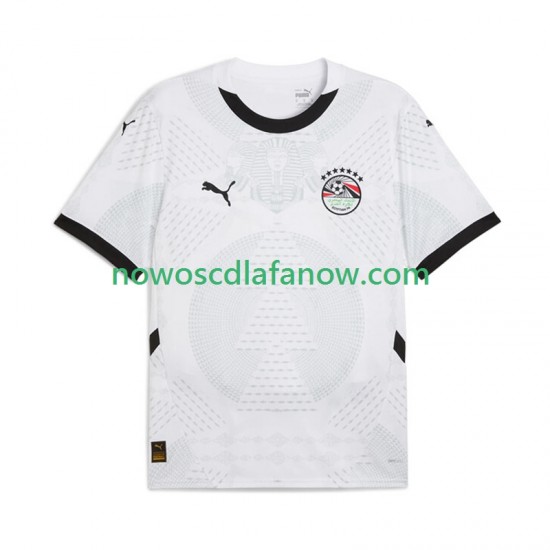 Koszulka Reprezentacja Egiptu Męska Wyjazdowy Komplet 2024-2025 Krótkie Rękawy