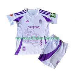 Koszulka Girona Dziecięca Czwarty Komplet 2024-2025 Krótkie Rękawy