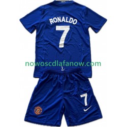 Koszulka Manchester United Cristiano Ronaldo 7 2009 Retro Dziecięca Trzeci Komplet 2008 Krótkie Rękawy