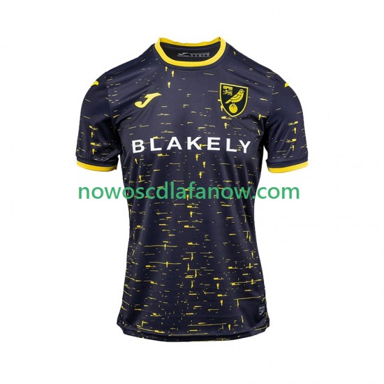 Koszulka Norwich City Męska Wyjazdowy Komplet 2024-2025 Krótkie Rękawy