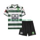 Koszulka Sporting CP Cristiano Ronaldo 28 2001 2003 Retro Dziecięca Domowy Komplet Krótkie Rękawy