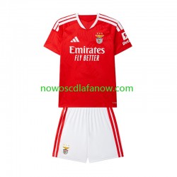 Koszulka Benfica Dziecięca Domowy Komplet 2026-2027 Krótkie Rękawy