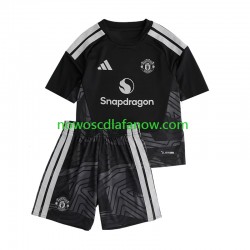 Koszulka Manchester United Bramkarskie Dziecięca Domowy Komplet 2026-2027 Krótkie Rękawy