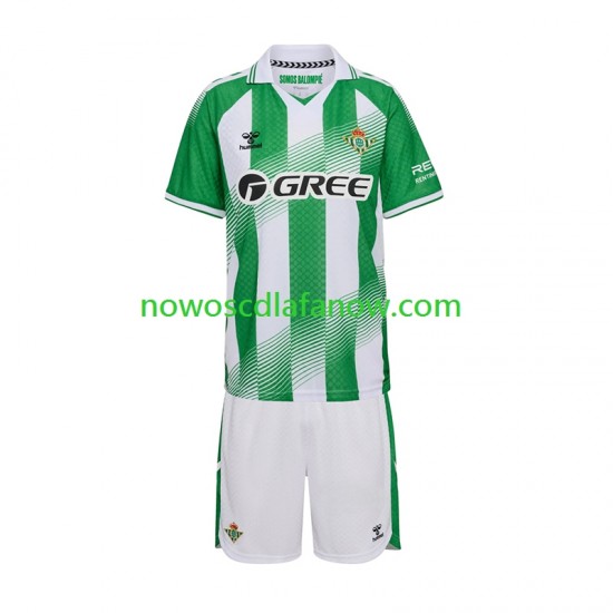Koszulka Real Betis Dziecięca Domowy Komplet 2026-2027 Krótkie Rękawy