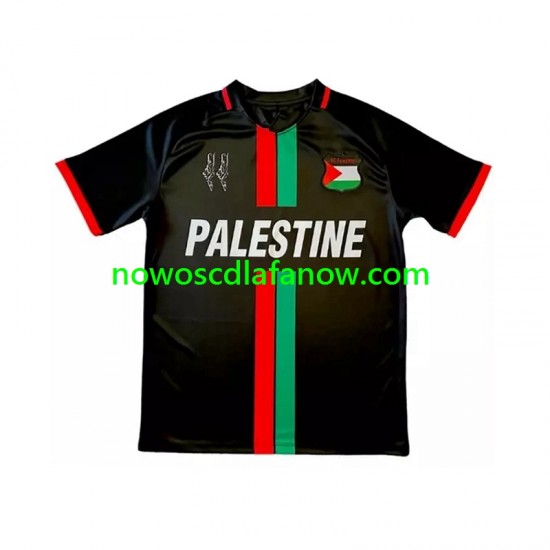 Koszulka Club Deportivo Palestino Center Stripre Męska Domowy Komplet 2024-2025 Krótkie Rękawy