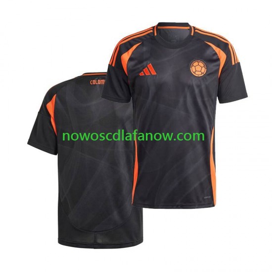 Koszulka Reprezentacja Kolumbii Copa America Męska Wyjazdowy Komplet 2024 Krótkie Rękawy