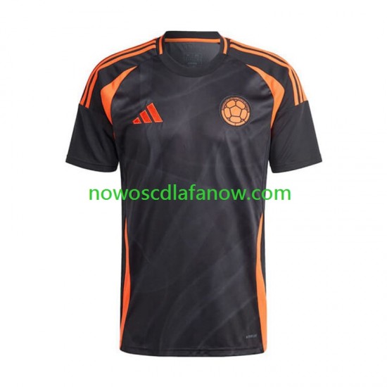 Koszulka Reprezentacja Kolumbii Copa America Męska Wyjazdowy Komplet 2024 Krótkie Rękawy