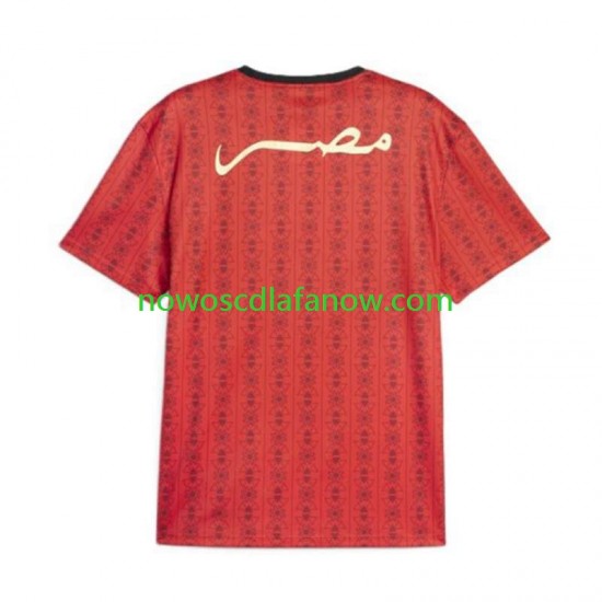 Koszulka Reprezentacja Egiptu Męska Domowy Komplet 2024 Krótkie Rękawy