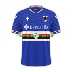 Koszulka Sampdoria Męska Domowy Komplet 2023-2024 Krótkie Rękawy