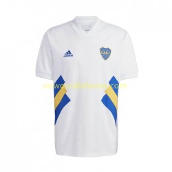 Koszulka CA Boca Juniors Icon Retro Męska Domowy Komplet 2022-2023 Krótkie Rękawy