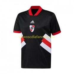 Koszulka CA River Plate Icon Retro Męska Domowy Komplet 2022-2023 Krótkie Rękawy