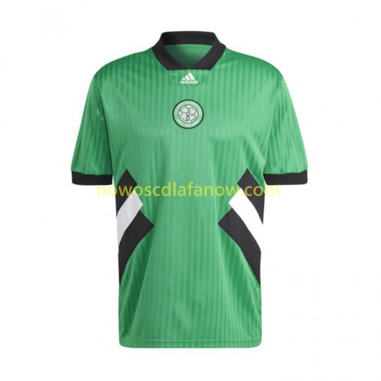 Koszulka Celtic Icon Retro Męska Domowy Komplet 2022-2023 Krótkie Rękawy