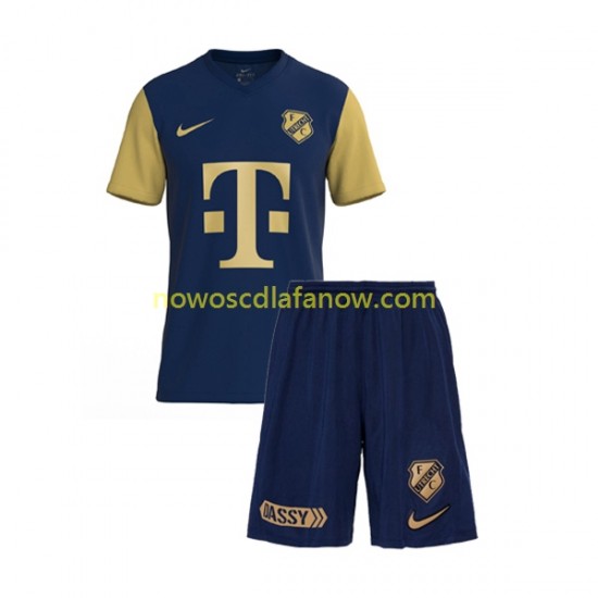 Koszulka FC Utrecht Dziecięca Trzeci Komplet 2022-2023 Krótkie Rękawy