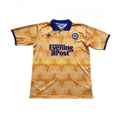 Koszulka Leeds United Retro Męska Wyjazdowy Komplet 1991-1992 Krótkie Rękawy