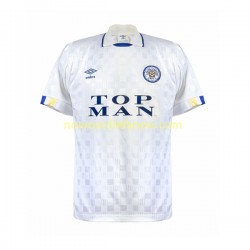 Koszulka Leeds United Retro Męska Domowy Komplet 1989-1990 Krótkie Rękawy