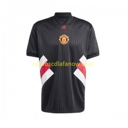Koszulka Manchester United Icon Retro Męska Domowy Komplet 2022-2023 Krótkie Rękawy