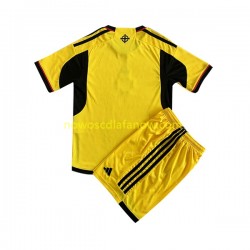 Koszulka Reprezentacja Irlandii Północnej Dziecięca Domowy Komplet 2023 Krótkie Rękawy