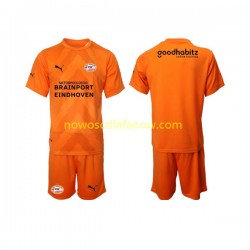 Koszulka PSV Eindhoven Bramkarskie Dziecięca Wyjazdowy Komplet 2022-2023 Krótkie Rękawy