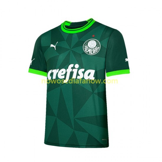 Koszulka Palmeiras Męska Domowy Komplet 2023-2024 Krótkie Rękawy
