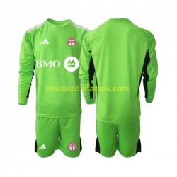 Koszulka Toronto FC Bramkarskie Dziecięca Domowy Komplet 2023 Długie Rękawy