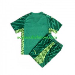 Koszulka Manchester City Bramkarskie Dziecięca Domowy Komplet 2023-2024 Krótkie Rękawy