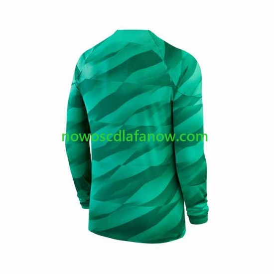 Koszulka Paris Saint-Germain Bramkarskie Męska Domowy Komplet 2023-2024 Długie Rękawy