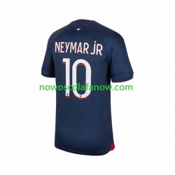 Koszulka Paris Saint-Germain Neymar Jr 10 Męska Domowy Komplet 2023-2024 Krótkie Rękawy