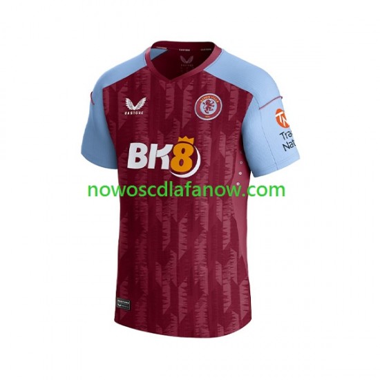 Koszulka Aston Villa Ollie Watkins 11 Męska Domowy Komplet 2023-2024 Krótkie Rękawy