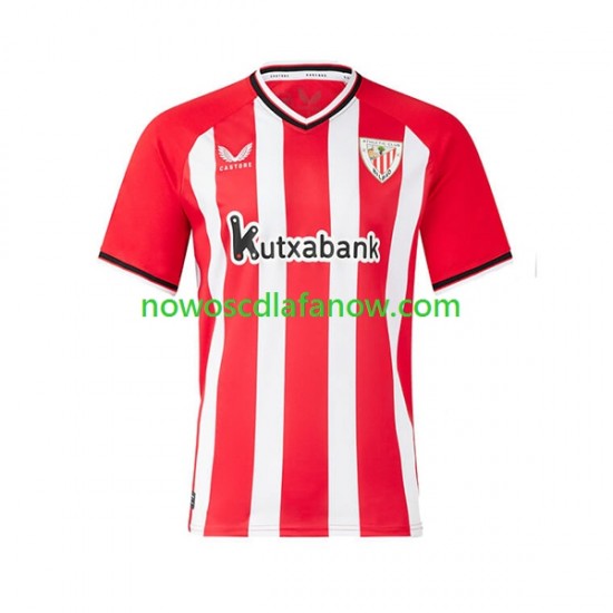 Koszulka Athletic Bilbao Męska Domowy Komplet 2023-2024 Krótkie Rękawy