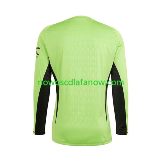 Koszulka Manchester United Bramkarskie Męska Domowy Komplet 2023-2024 Długie Rękawy